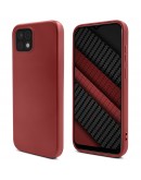 Moozy Lifestyle. Silicone Case for Samsung A22 5G, Vintage Pink - Liquid Silicone Lightweight Cover with Matte Finish and Soft Microfiber Lining, Premium Silicone Case