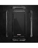 Moozy Shock Proof Silicone Case for Realme 6 Pro - Transparent Crystal Clear Phone Case Soft TPU Cover