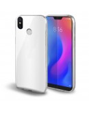 Moozy 360 Degree Case for Xiaomi Mi A2 Lite, Redmi 6 Pro - Transparent Full body Slim Cover - Hard PC Back and Soft TPU Silicone Front