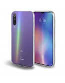 Moozy 360 Degree Case for Xiaomi Mi 9 - Transparent Full body Slim Cover - Hard PC Back and Soft TPU Silicone Front